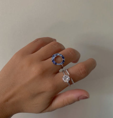 Anillo Índigo Silver