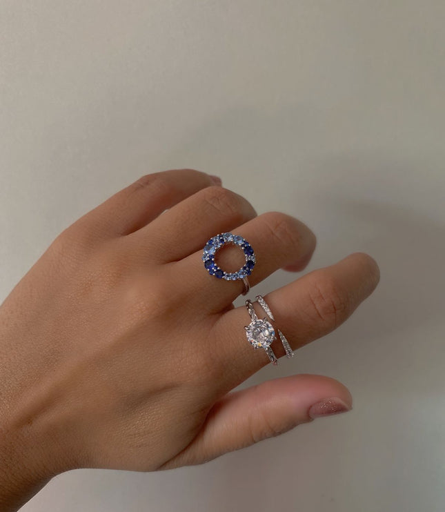 Anillo Índigo Silver