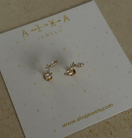 Naila Piercing titanio - Gold