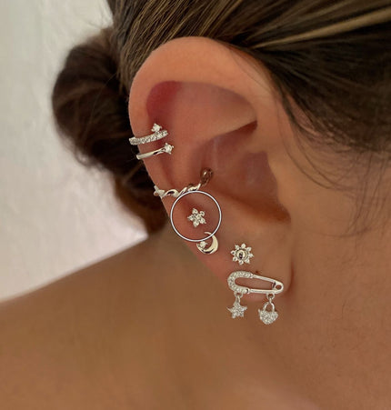 Mini de flor Silver - 01