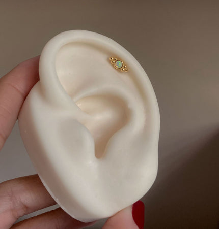 Piercing Leo - Flat Opal