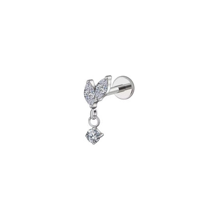 Benni Piercing Titanio - Silver