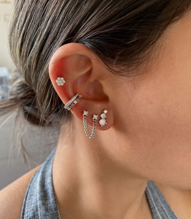 Studs Sira - Silver