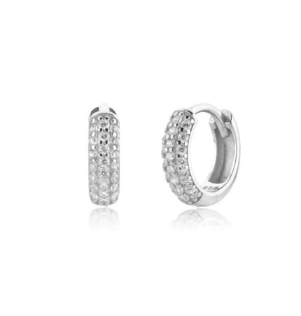 Alva Hoops Silver 