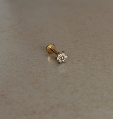 Flor piercing