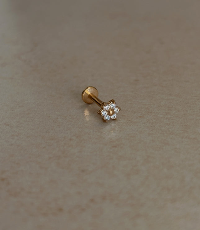 Flor piercing