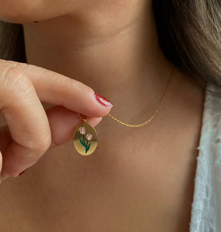 Collar Tulipanes