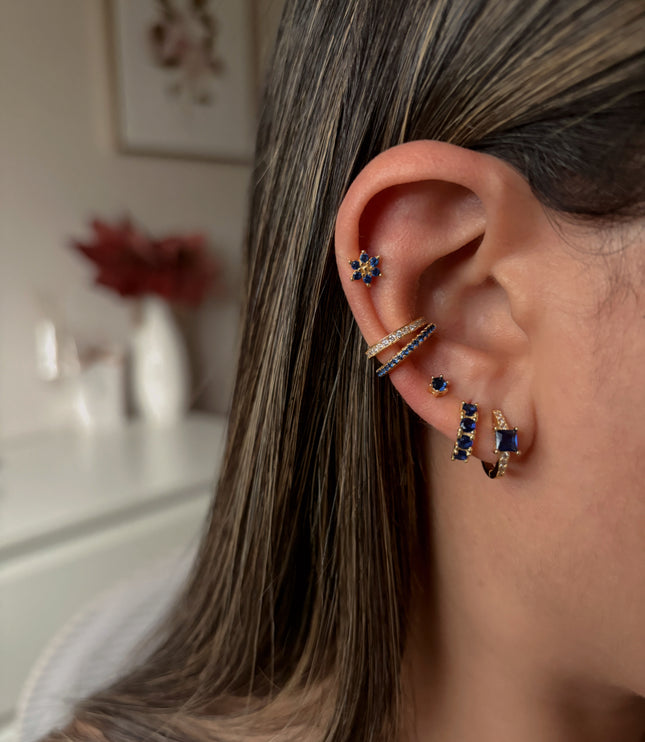 Piercing de flor Gold - 02