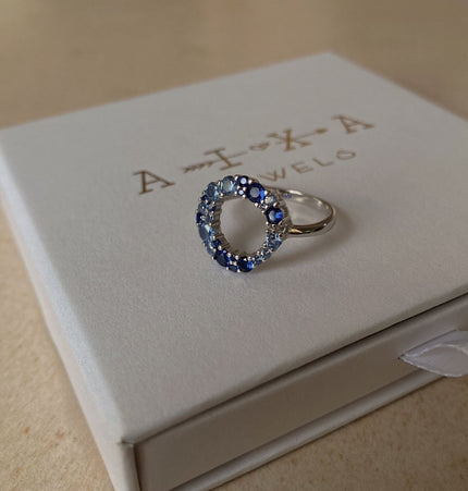 Anillo Índigo Silver
