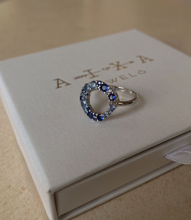 Anillo Índigo Silver