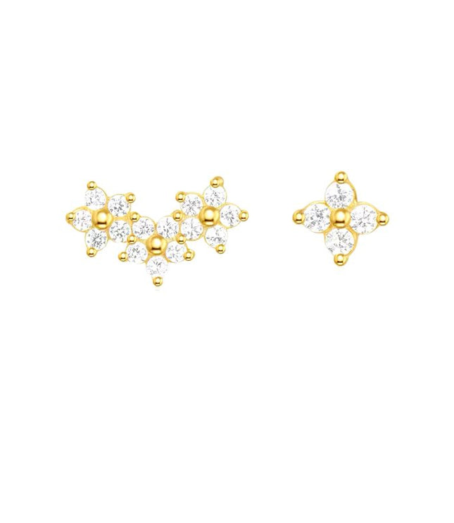 Reversible Lucía Piercing - Gold