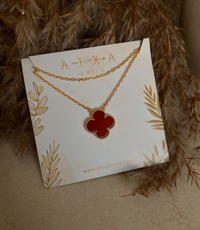 Clover Necklace Gold