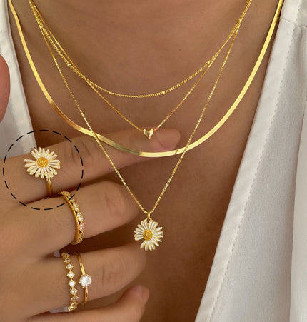 Anillo margarita