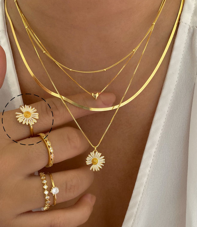 Anillo margarita