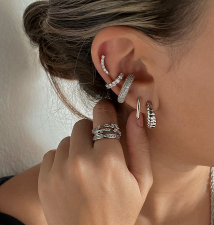 Marleen EarCuff  Silver