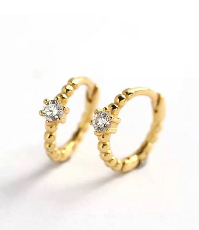 Alía hoops Gold