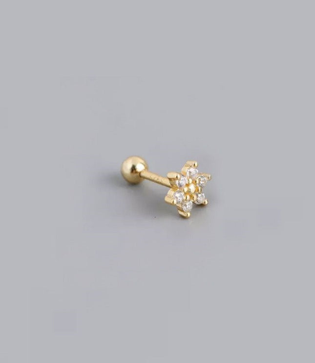 Piercing de flor Gold - 02