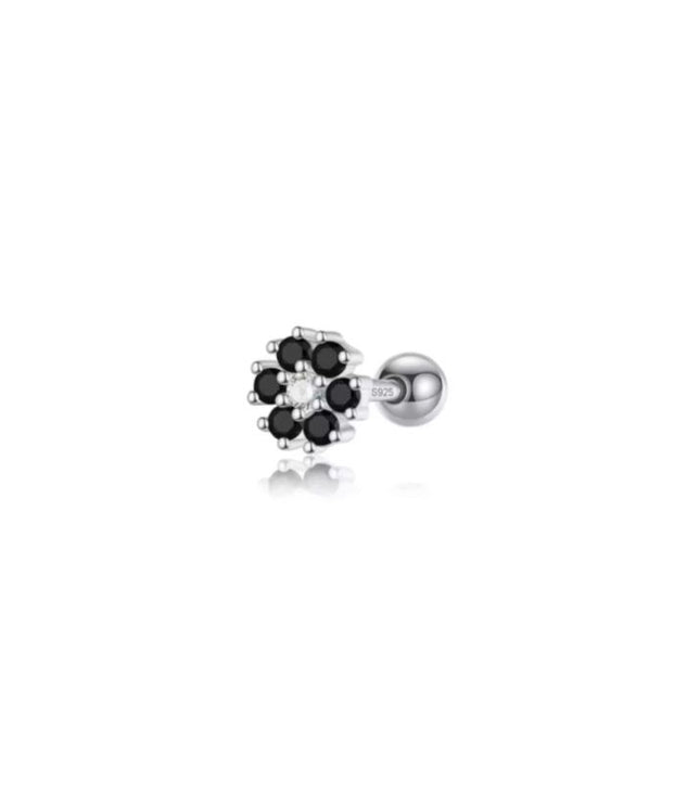 Piercing de flor Silver - 03