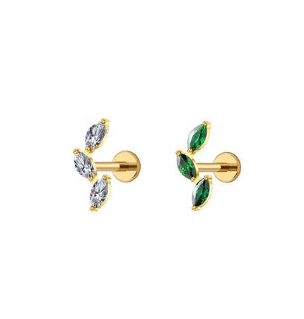 Naila Piercing titanio - Gold