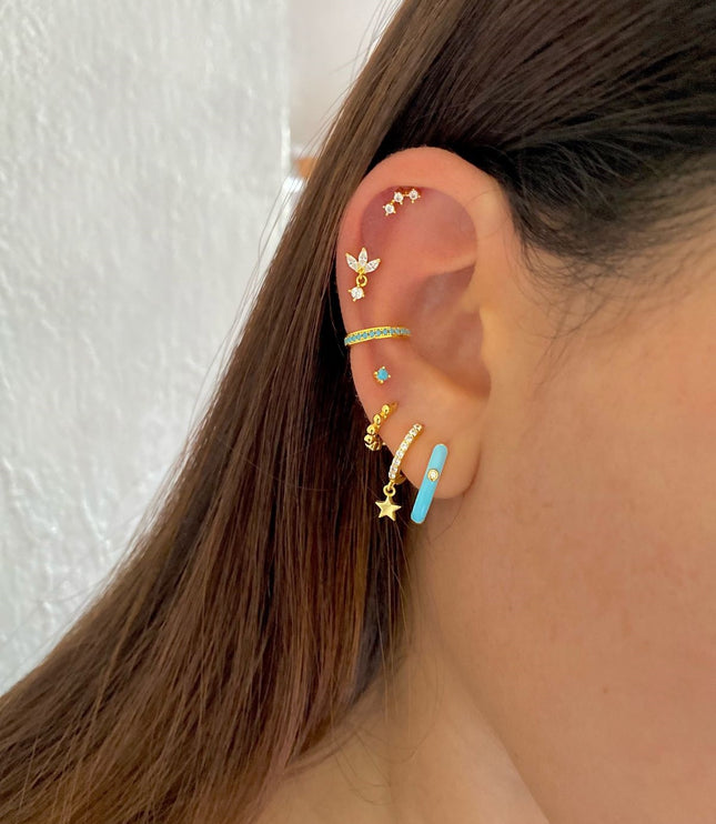 Oda piercing - Gold