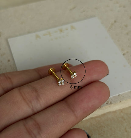 Dalia Piercing Titanio - Gold