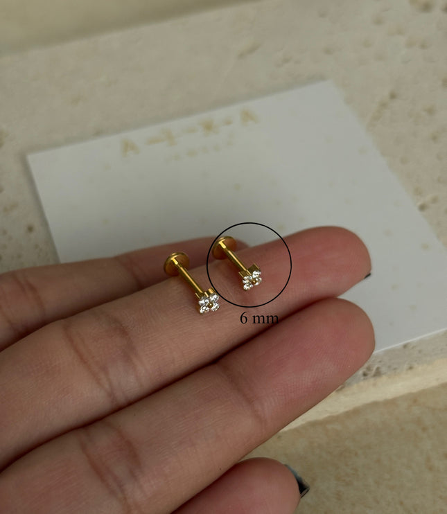 Dalia Piercing Titanio - Gold