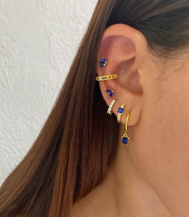 Pendientes Amina Gold