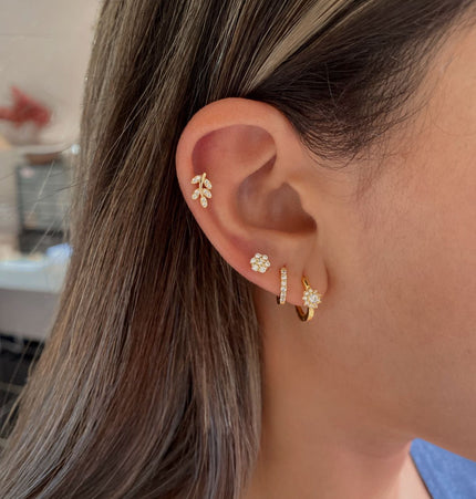 Flower piercing Gold