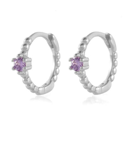 Alía hoops Silver