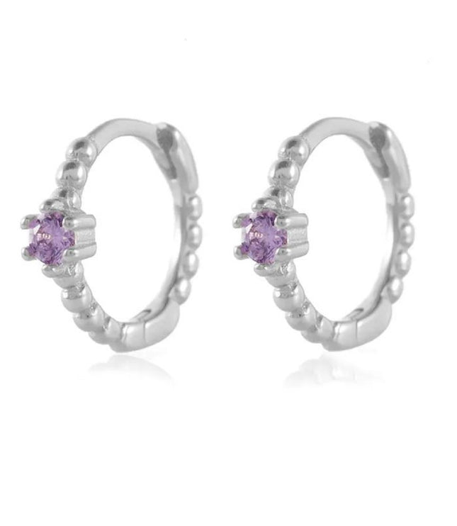 Alía hoops Silver