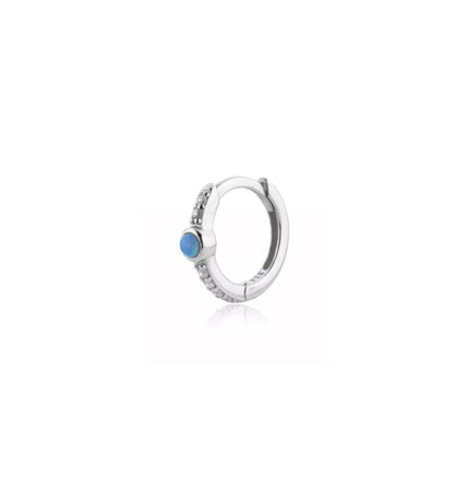 Olivia hoop Silver