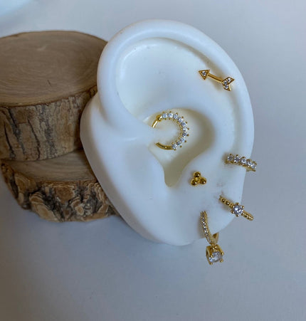 Alía hoops Gold