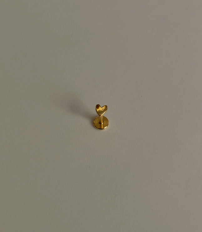 Tiny Heart Flat Piercing