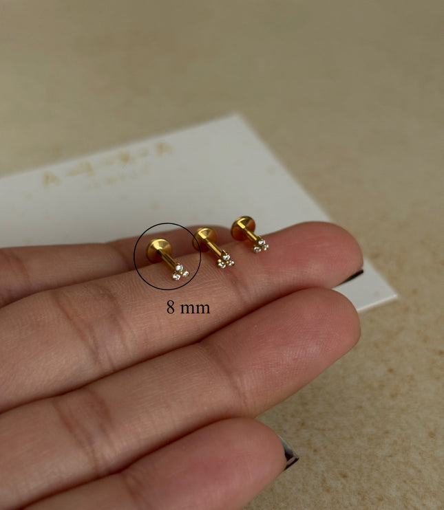 Trini Piercing Titanio - Gold