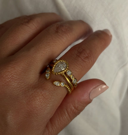 Set de Anillos apilables Dione