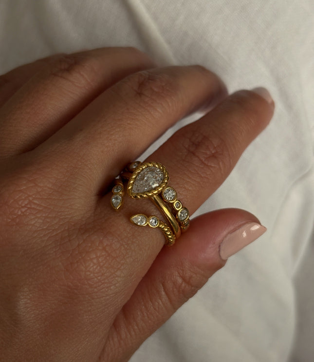 Set de Anillos apilables Dione