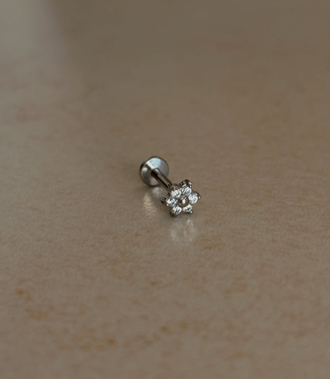 Flor piercing