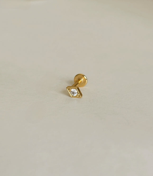 Diamond Flat Piercing