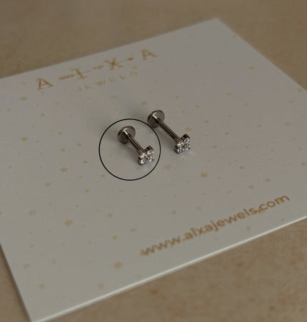 Dalia Piercing Titanio - Silver