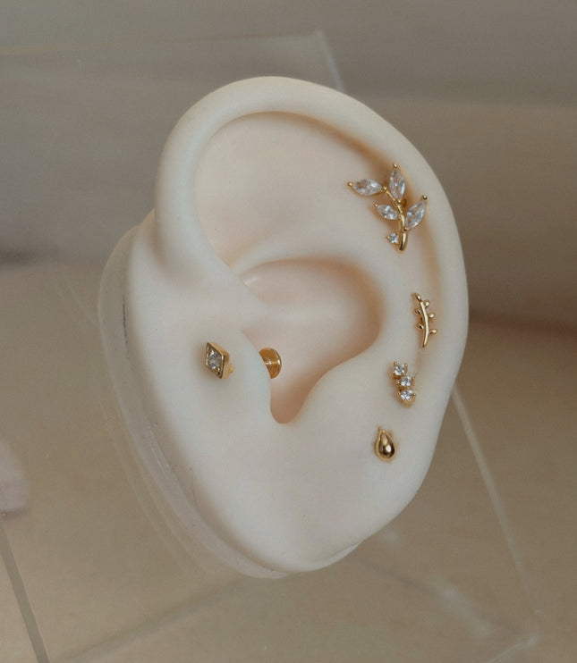Diamond Flat Piercing