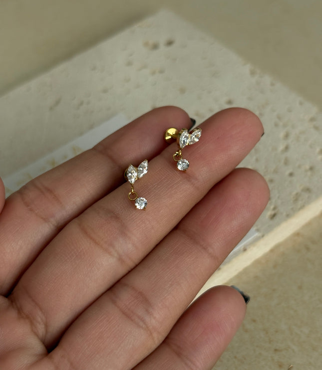 Benni Piercing Titanio - Gold