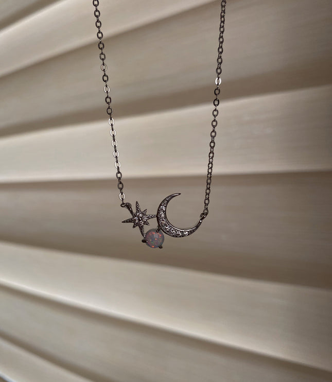 Collar Mi luna y estrella