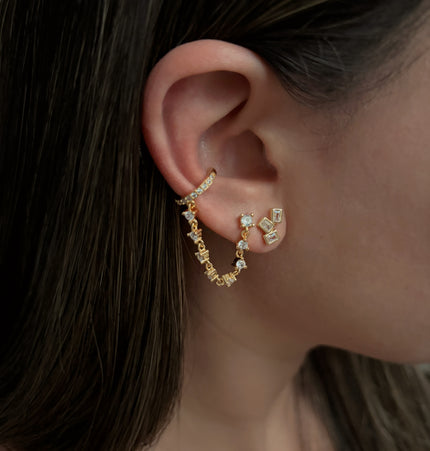 Stud & Earcuff Liliana