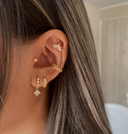 Earcuff Román Gold