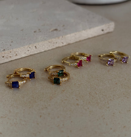 Pendientes Amina Gold