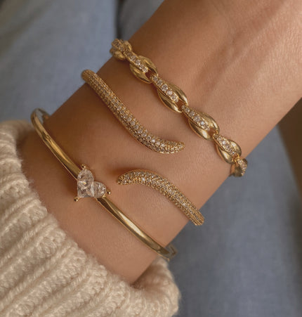 Monica Bangle  Gold