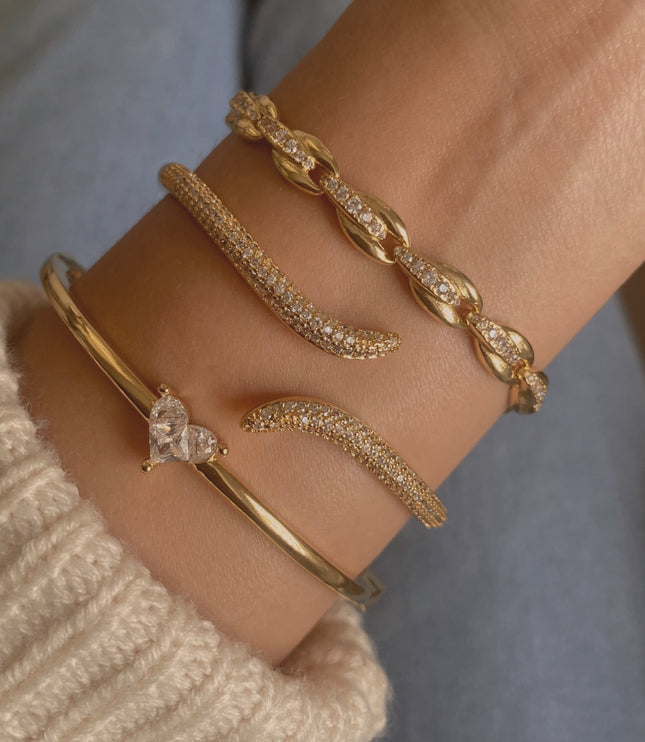 Monica Bangle  Gold