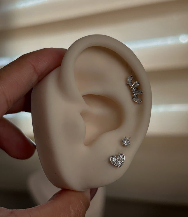 Pack Trío Piercing Silver