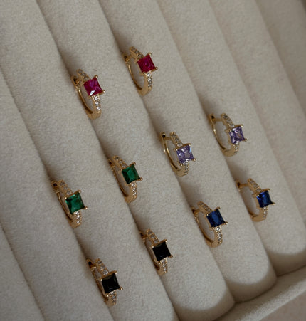 Pendientes Amina Gold