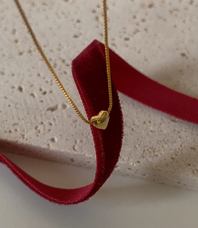 Collar corazón mini